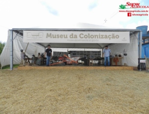 Museu da Colonização expõe mais de 400 peças no Show Agrícola 2014