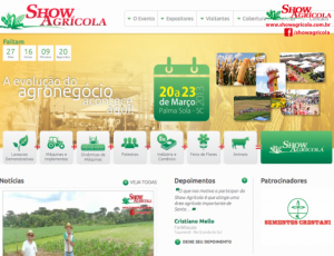 Show Agrícola 2013 abre novos canais de comunicação